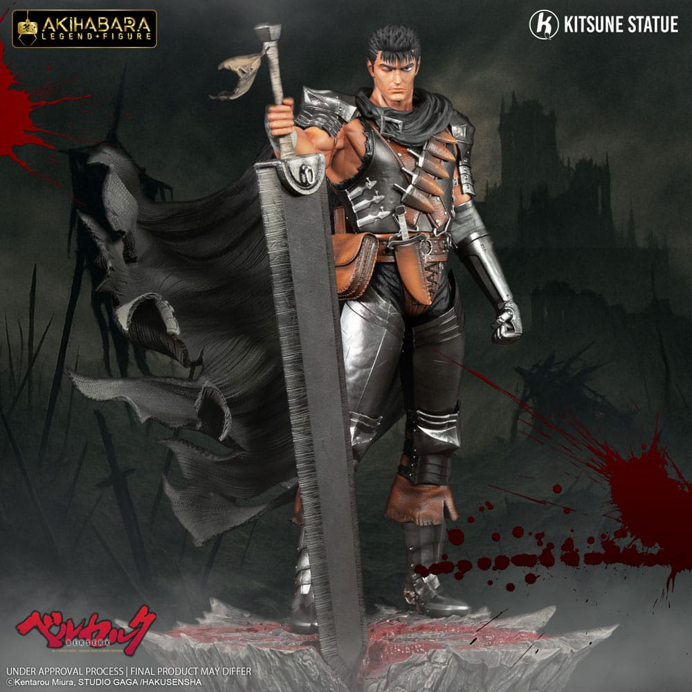 Berserk Akihabara Legend Figure PVC Statue 1/8 Guts 30 cm  