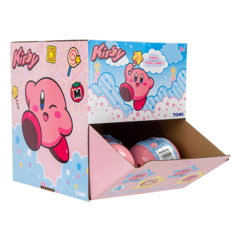 Kirby Cuties Mini-Plüschfigur Mystery Capsule Display (12) 7 cm 