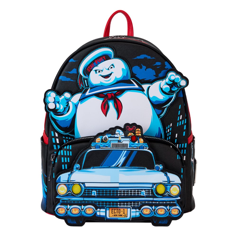 Ghostbusters by Loungefly Mini Rucksack Stay Puff Chasing 