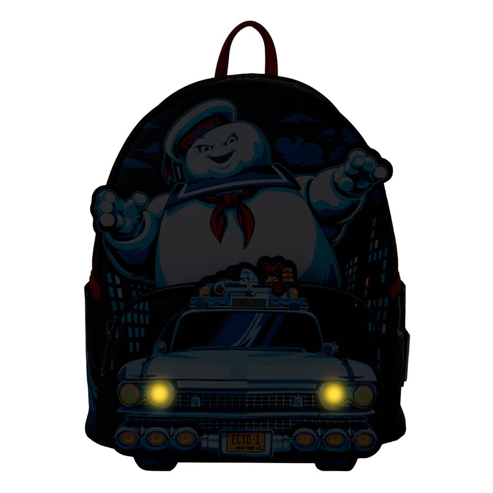 Ghostbusters by Loungefly Mini Rucksack Stay Puff Chasing 