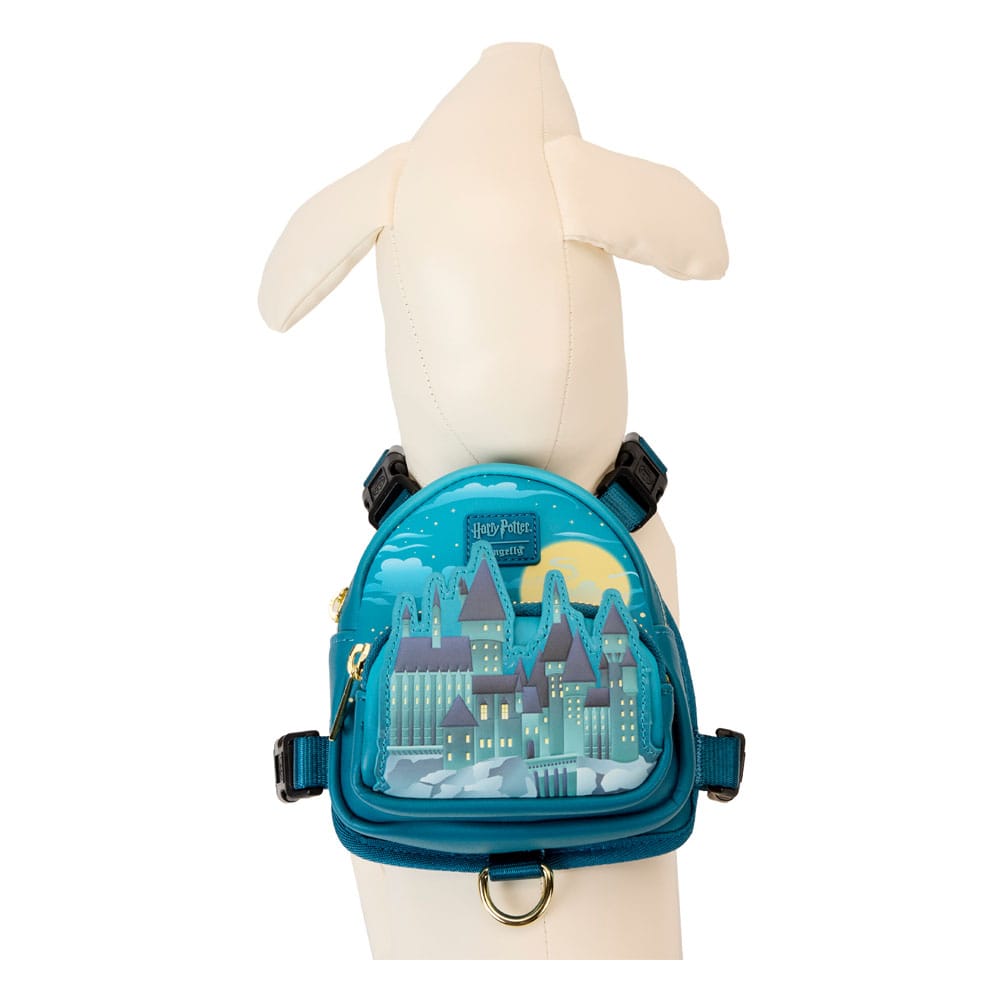 Harry Potter by Loungefly Hundegeschirr Mini Backpack Hogwarts Small