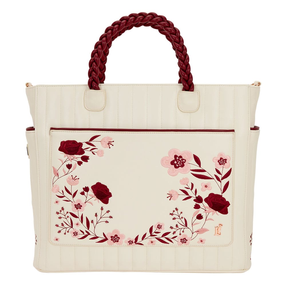 Loungefly Umhängetasche Figural Cream & Red Floral