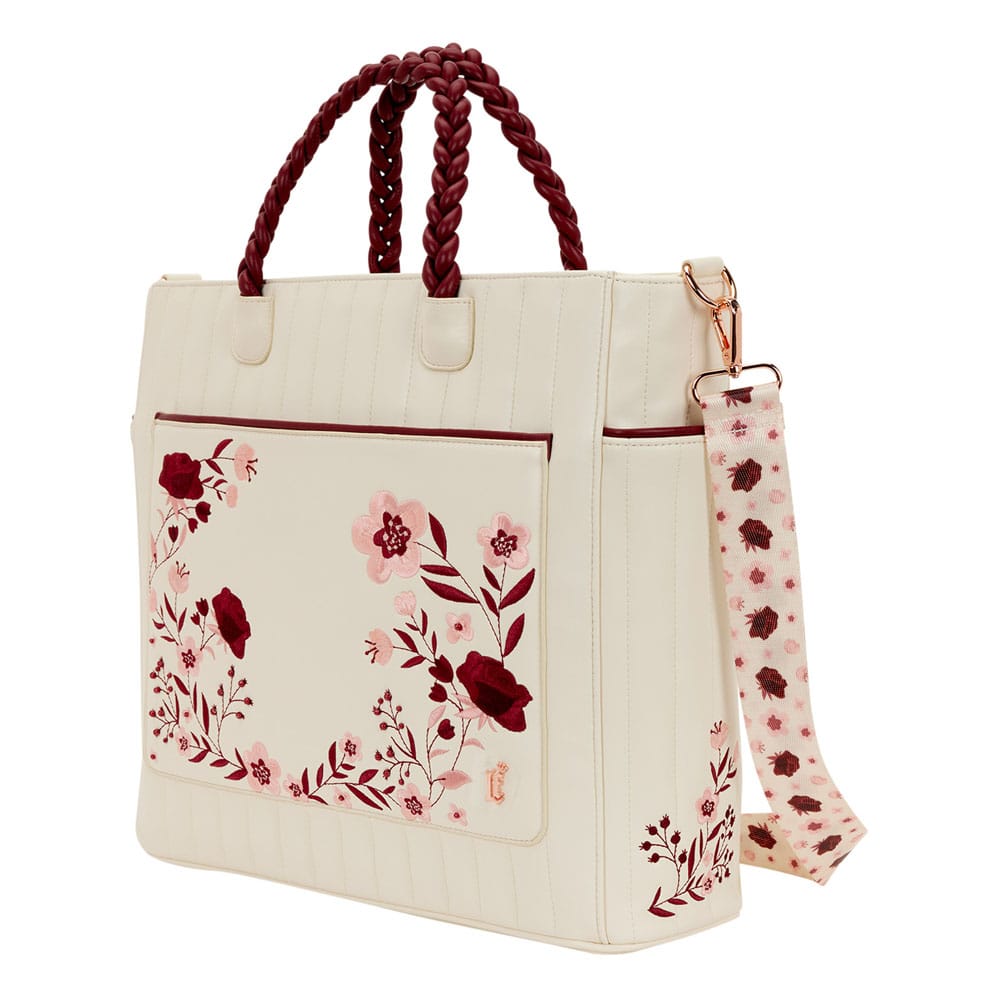 Loungefly Umhängetasche Figural Cream & Red Floral