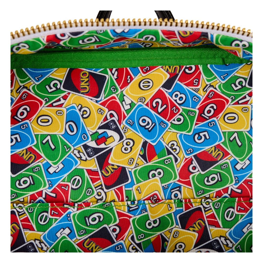 Mattel Classic by Loungefly Mini Rucksack UNO Reverse Card