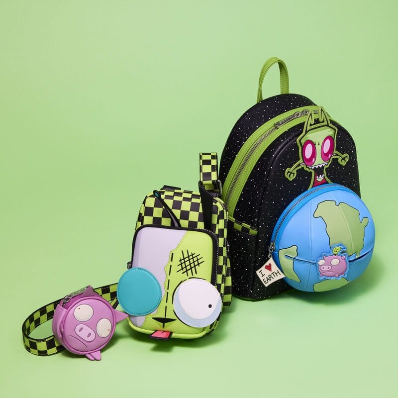 Nickelodeon by Loungefly Umhängetasche Invader Zim Gir Cellphone