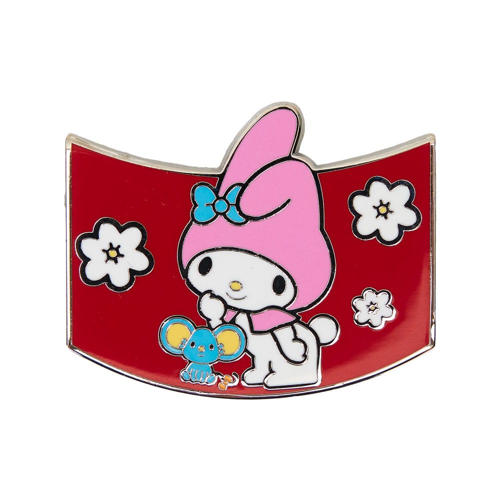Sanrio by Loungefly Ansteck-Pins Sanrio & Friends Color Block Blind Box Sortiment (12)