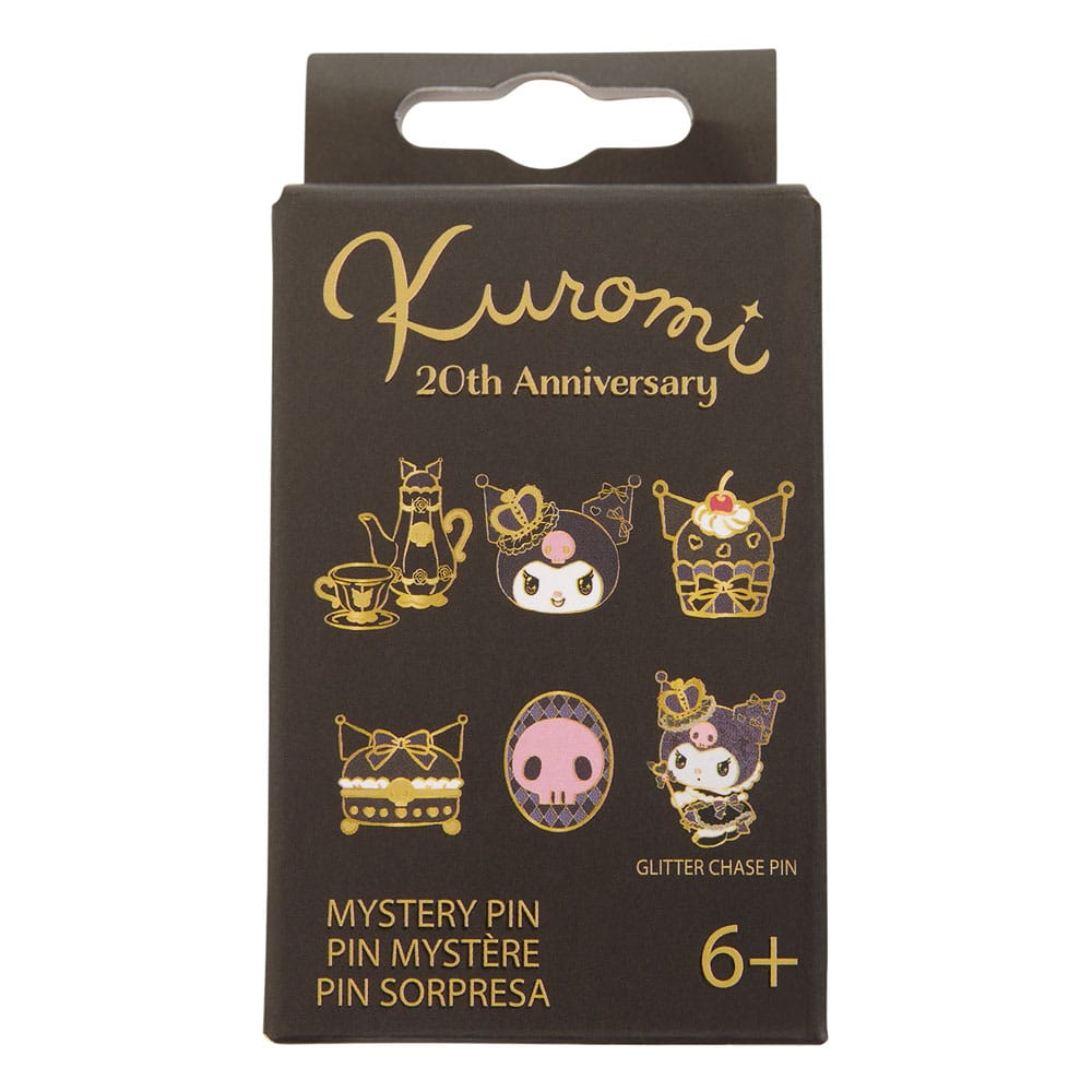 Sanrio by Loungefly Ansteck-Pins Blind Box 20th Anniversary Kuromi Sortiment (12)