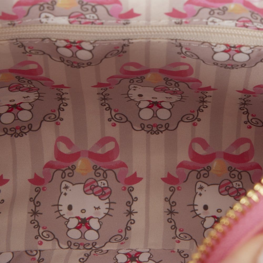 Sanrio by Loungefly Umhängetasche mit Perlenbesetztem Griff & Taschenanhänger Hello Kitty