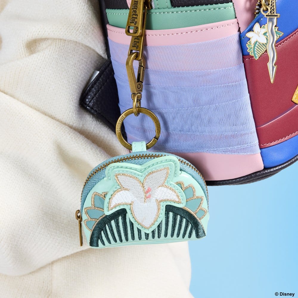 Mulan by Loungefly Schlüsselanhänger Mini Backpack Comb 