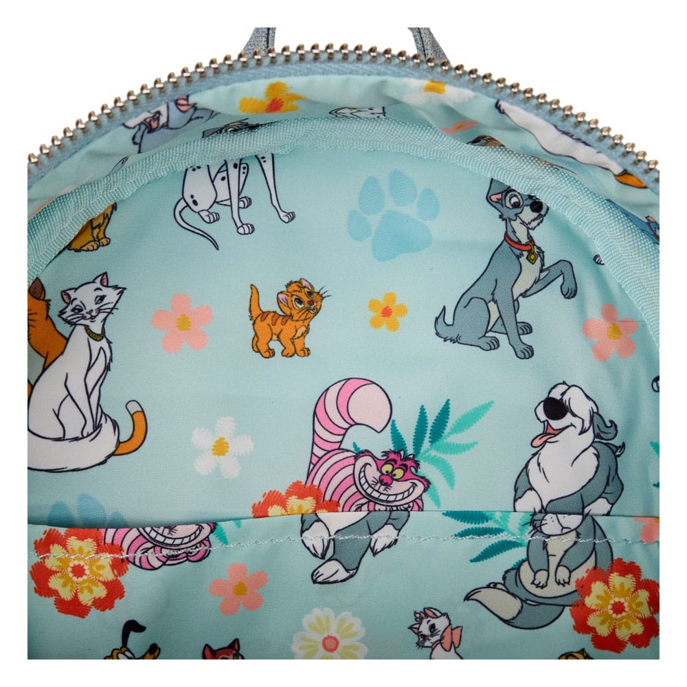 Disney by Loungefly Rucksack Mini Faux Denim Dogs & Cats