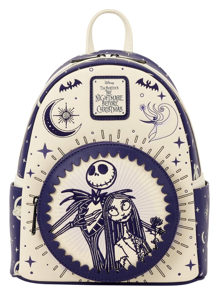 Nightmare before Christmas by Loungefly Mini Rucksack Jack Skellington & Sally Night Sky