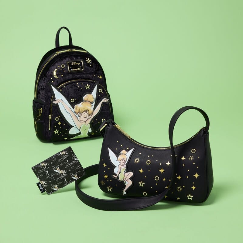 Tinkerbell by Loungefly Mini Rucksack Pixie Dust Velvet