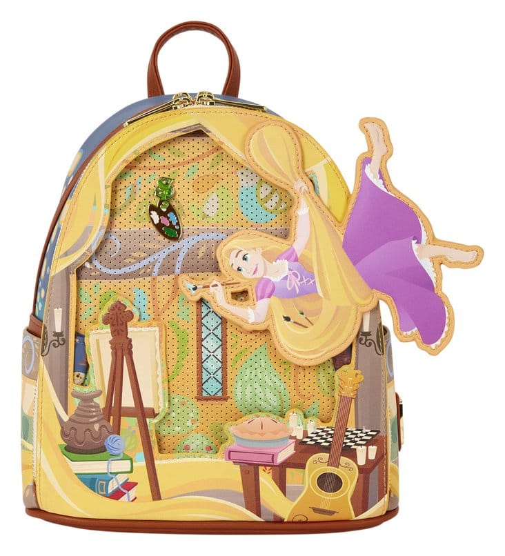 Rapunzel - Neu verföhnt by Loungefly Mini Rucksack Rapunzel Painting
