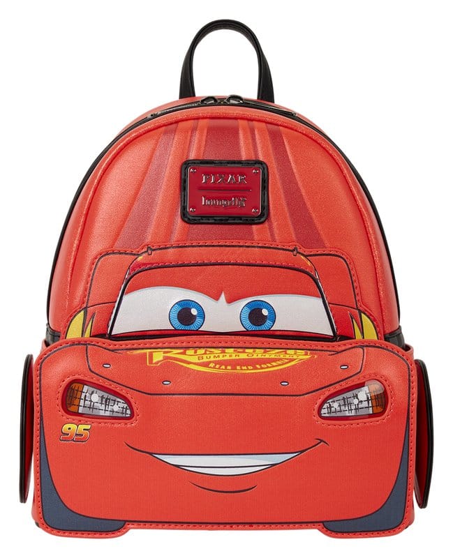 Cars by Loungefly Mini Rucksack 20th Anniversary Lightning McQueen Metallic LightUp