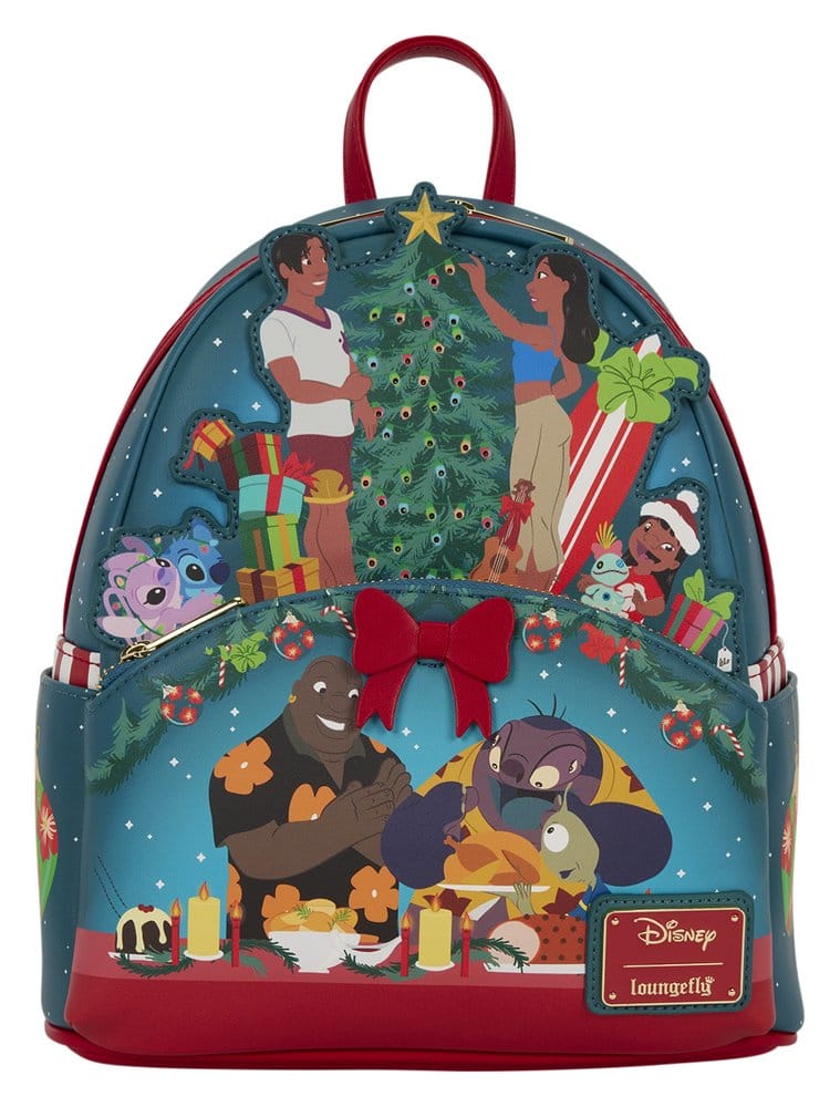 Lilo & Stitch by Loungefly Mini Rucksack Holiday Celebration