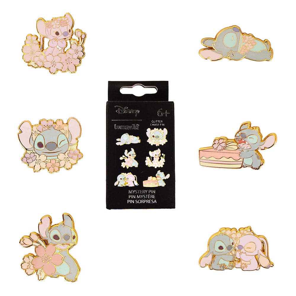 Disney by Loungefly Ansteck-Pins Blind Box Cute Stitch Sortiment (12)