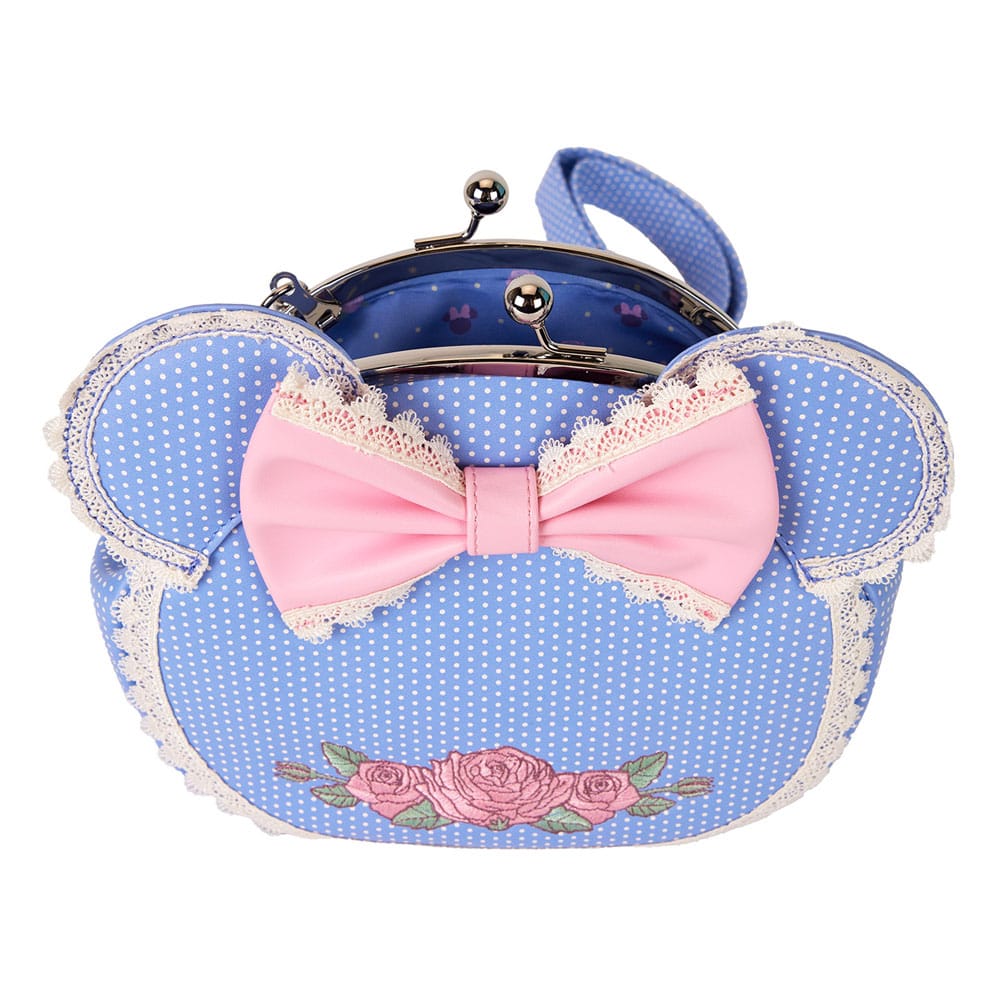 Disney by Loungefly Umhängetasche Minnie Floral and Lace Kisslock