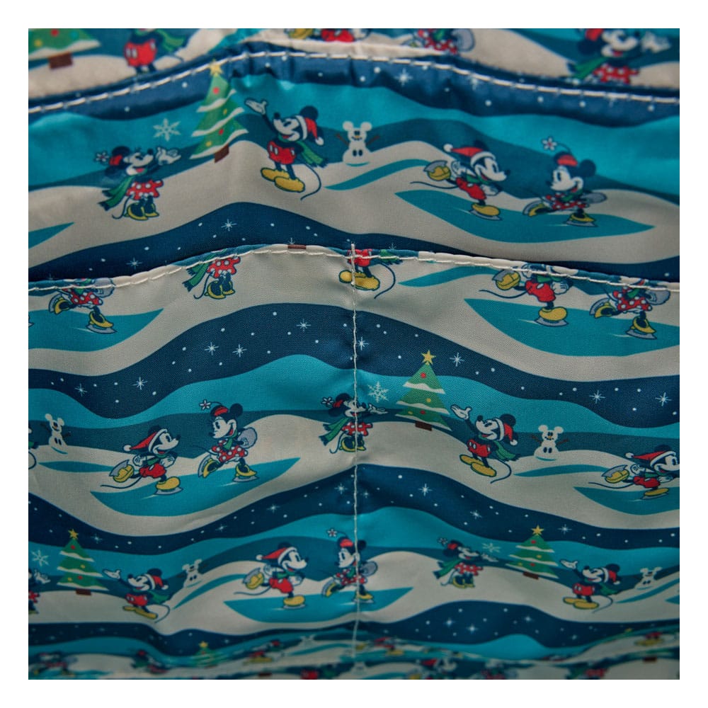 Disney by Loungefly Tragetasche Mickey and Minnie Holiday