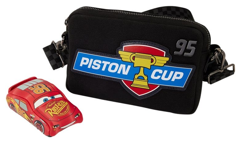 Cars by Loungefly Sling Brusttasche / Umhängetasche 20th Anniversary Piston Cup