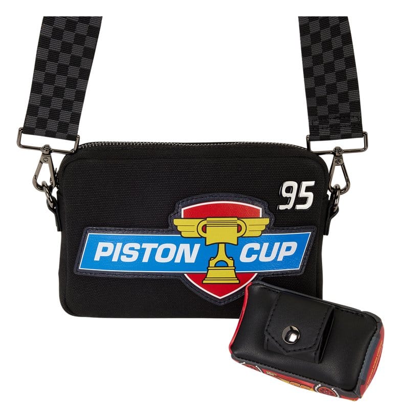 Cars by Loungefly Sling Brusttasche / Umhängetasche 20th Anniversary Piston Cup