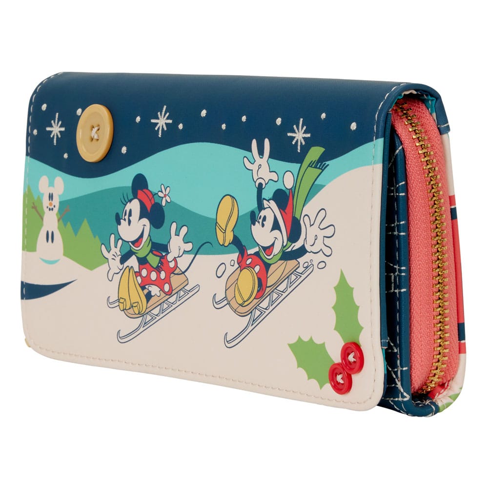 Disney by Loungefly Geldbeutel Mickey and Minnie Holiday