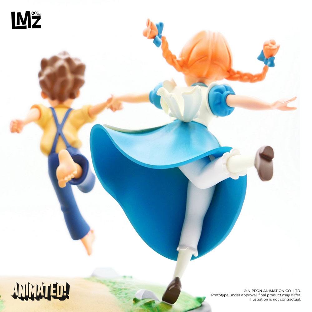 Tom Sawyers Abenteuer Animated! Statue Tom, Huck & Becky 23 cm