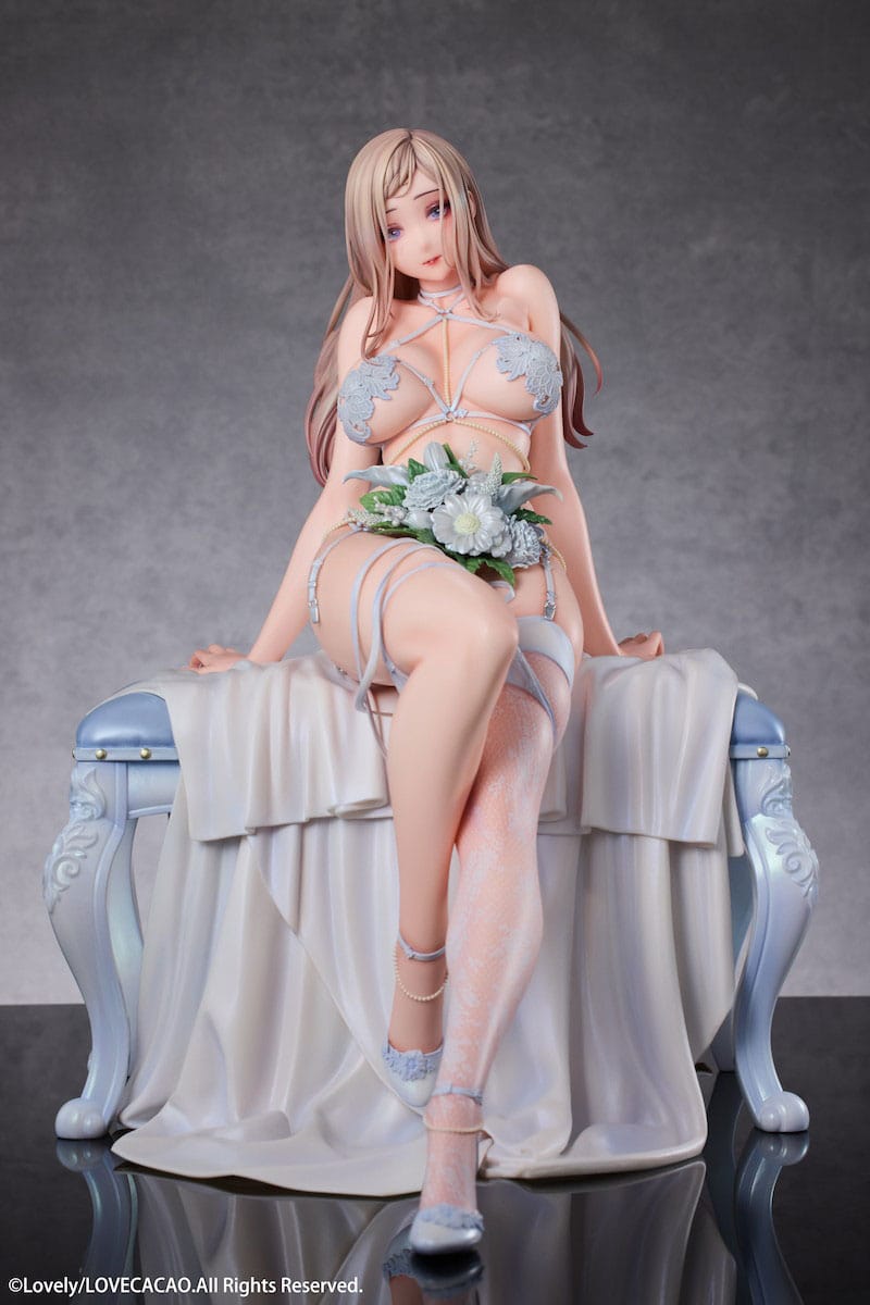 Original Illustration PVC Statue 1/4 Marry me Illustrated by LOVECACAO Bonus Inclusive Limited Edition 31 cm 
