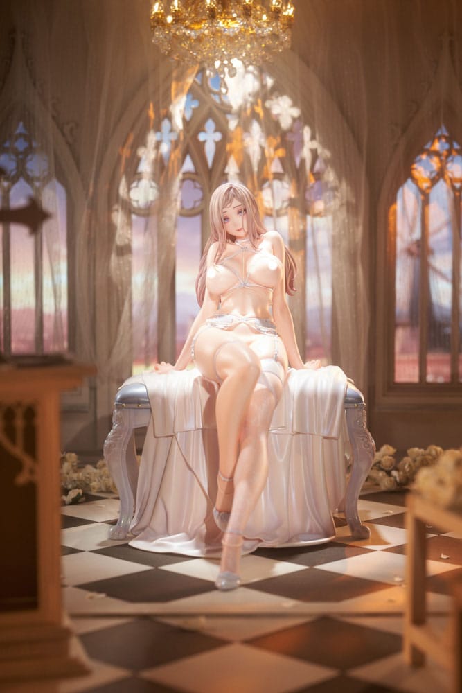 Original Illustration PVC Statue 1/4 Marry me Illustrated by LOVECACAO Bonus Inclusive Limited Edition 31 cm 