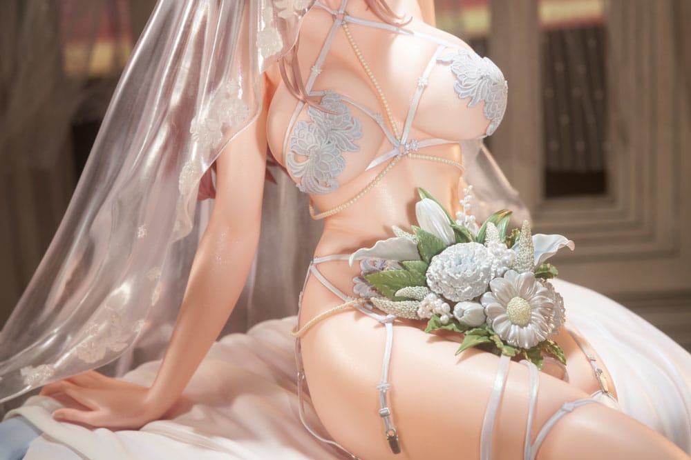 Original Illustration PVC Statue 1/4 Marry me Illustrated by LOVECACAO Bonus Inclusive Limited Edition 31 cm 