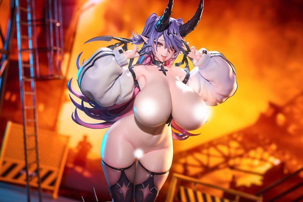 Original Character PVC Statue 1/6 King of Hell Paimon Illustrated by Mataro 30 cm 