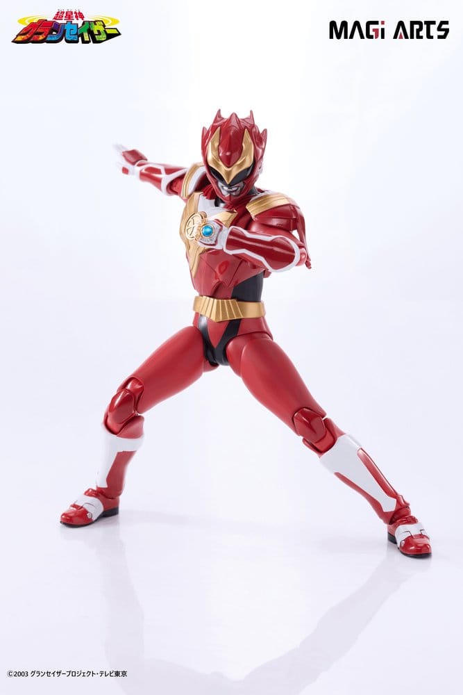 Chouseishin Gransazer Actionfigur Sazer Tarious 15 cm