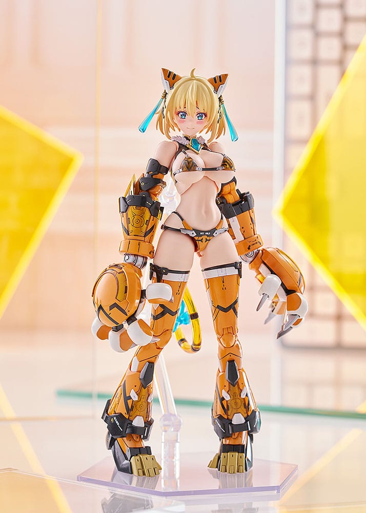 Bunny Suit Planning Plastic Model Kit PLAMAX BP-02 Sophia F. Shirring Tiger Armor Ver. 16 cm 