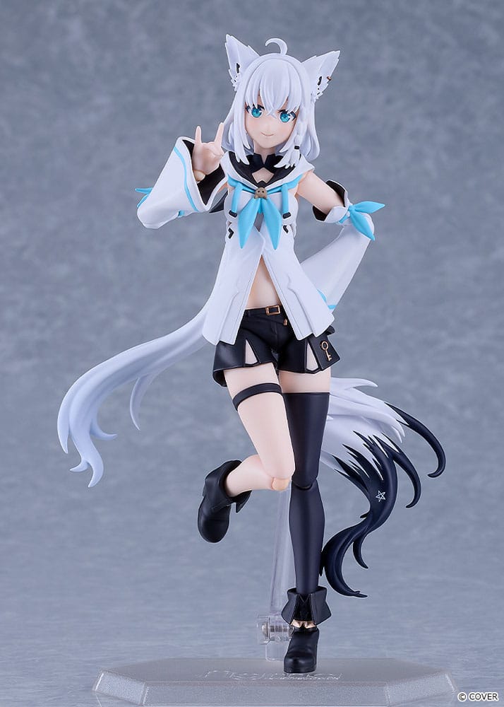 Hololive Production Figma Actionfigur Shirakami Fubuki 15 cm      