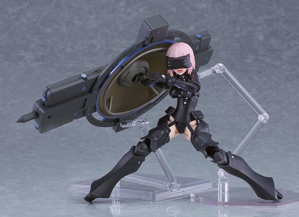 Fate/Grand Order Plamatea Plastic Model Kit Shielder/Mash Kyrielight (Ortinax) Black Barrel Edition 17 cm