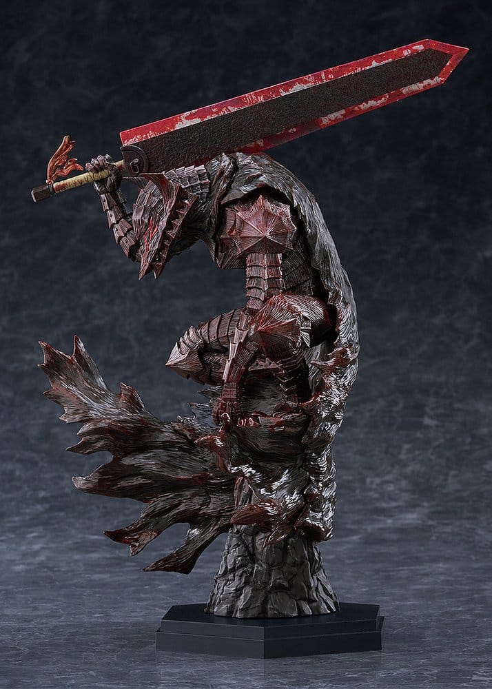 Berserk Pop Up Parade PVC Figur Guts (Berserker Armor): Bloody Paint Ver. L Size 28 cm