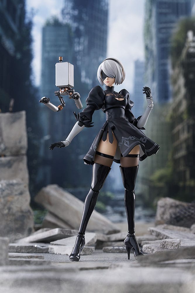 Nier:Automata Ver1.1a Figma Actionfigur 2B (YoRHa No.2 Type B) 16 cm   