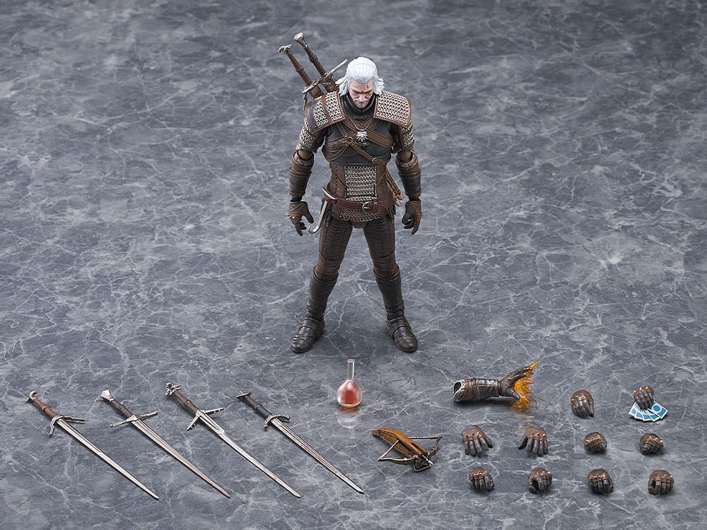 The Witcher 3: Wild Hunt Figma Actionfigur Geralt 16 cm 