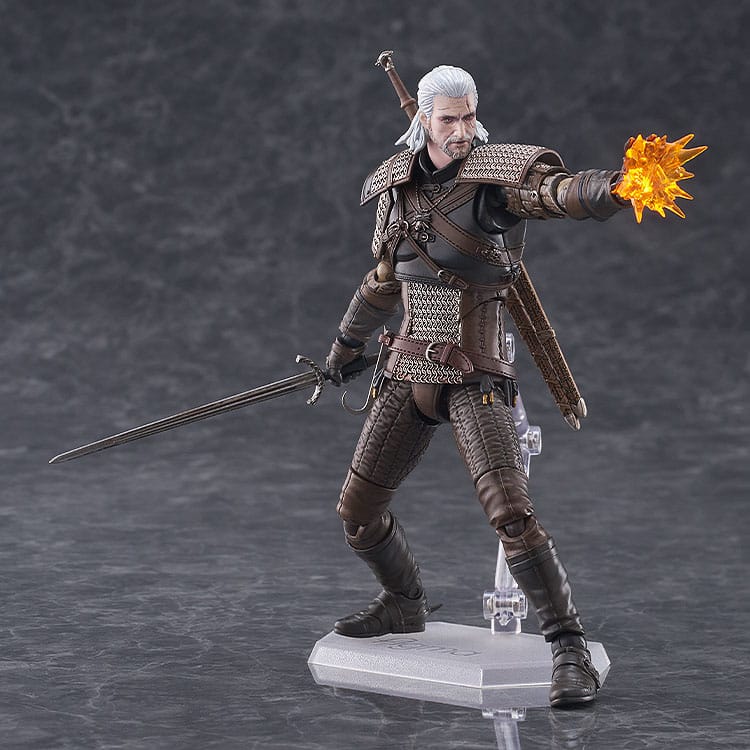 The Witcher 3: Wild Hunt Figma Actionfigur Geralt 16 cm 