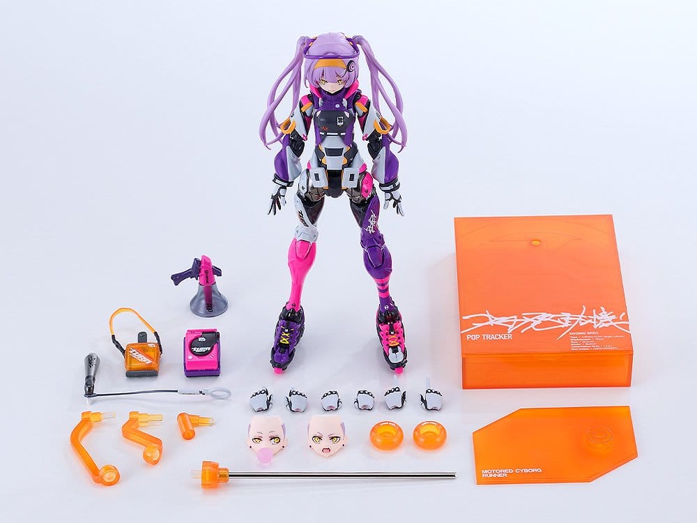 Shojo-Hatsudoki Motored Cyborg Runner Actionfigur SSX-155c Pop Tracker 18 cm