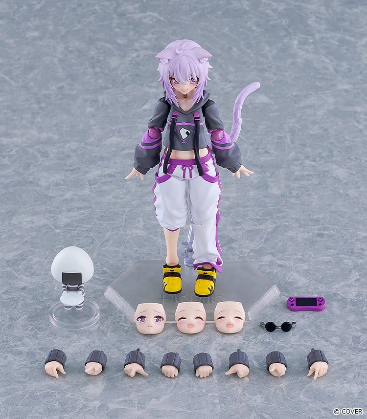 Hololive Production figma Actionfigur Nekomata Okayu 14 cm