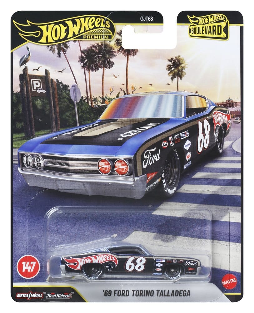 Hot Wheels Premium Die-Cast Fahrzeuge 1/64 Boulevard 978G Sortiment (10)