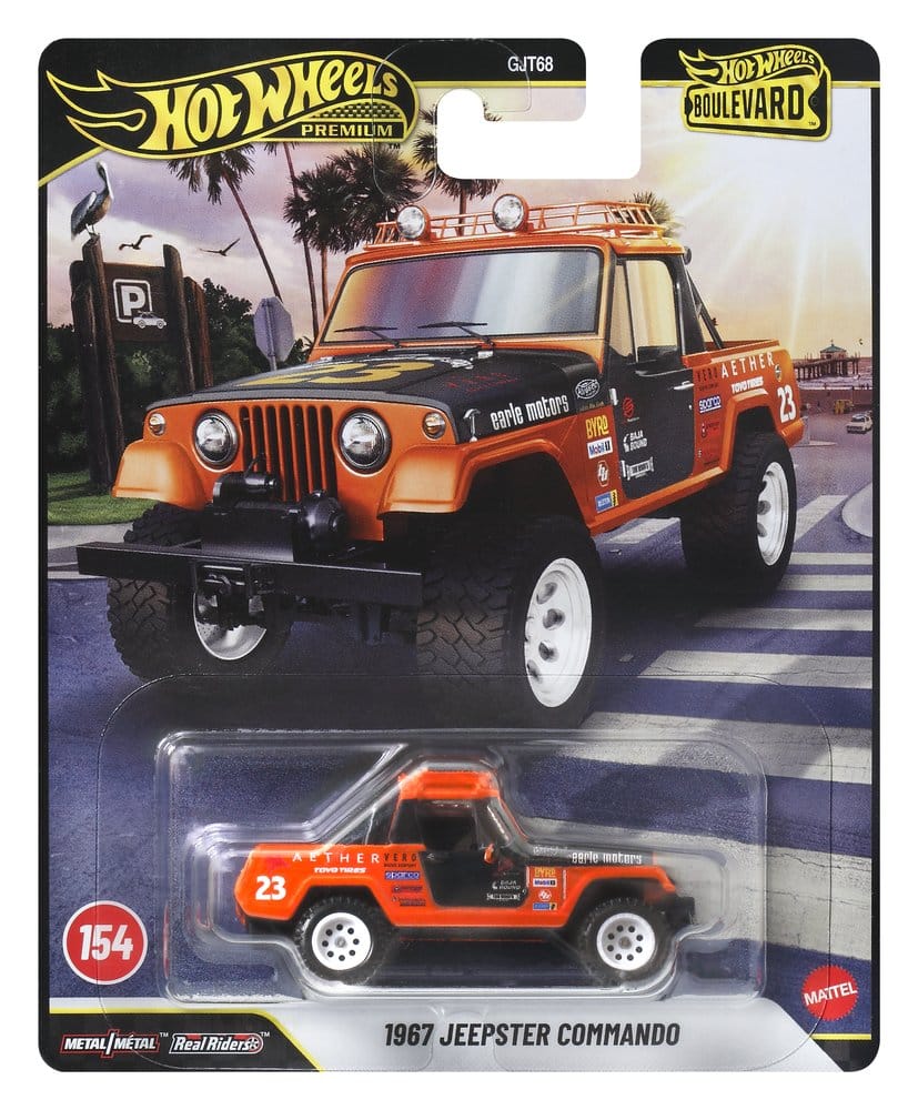 Hot Wheels Premium Die-Cast Fahrzeuge 1/64 Boulevard 978G Sortiment (10)