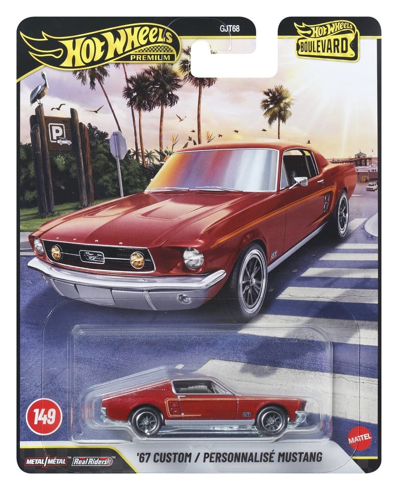 Hot Wheels Premium Die-Cast Fahrzeuge 1/64 Boulevard 978G Sortiment (10)