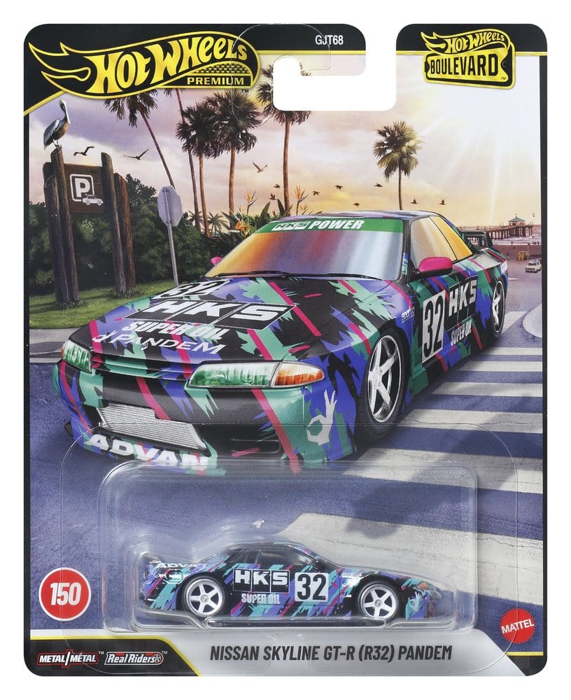 Hot Wheels Premium Die-Cast Fahrzeuge 1/64 Boulevard 978G Sortiment (10)