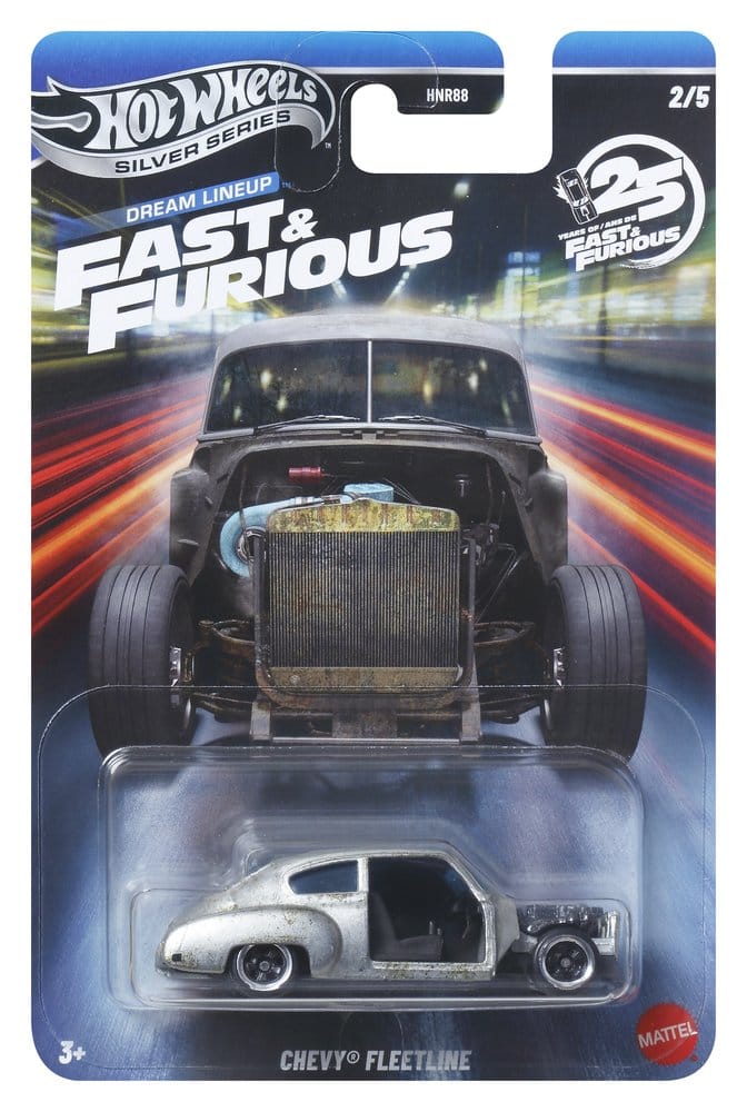Fast &amp; Furious Hot Wheels Silver Series Die-Cast Fahrzeuge 1/64 979N Sortiment (24)