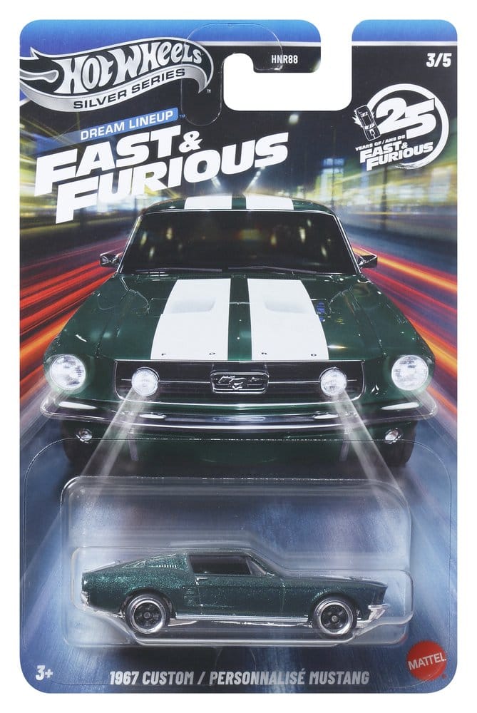 Fast &amp; Furious Hot Wheels Silver Series Die-Cast Fahrzeuge 1/64 979N Sortiment (24)