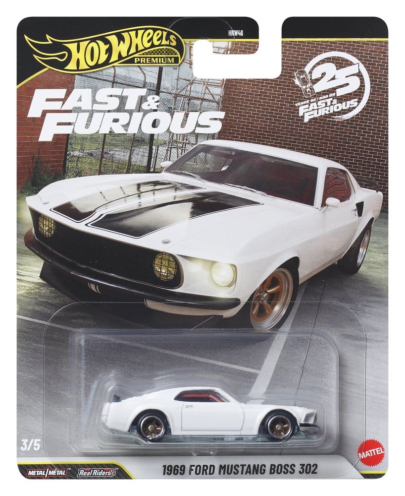 Fast & Furious Hot Wheels Premium Die-Cast Fahrzeuge 1/64 979P Sortiment (10)