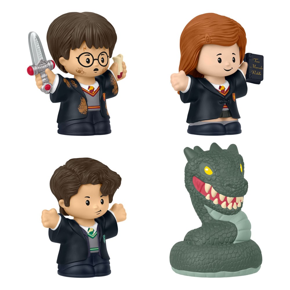 Harry Potter Little People Collector Minifiguren 4er-Pack Der Kammer des Schreckens 6 cm