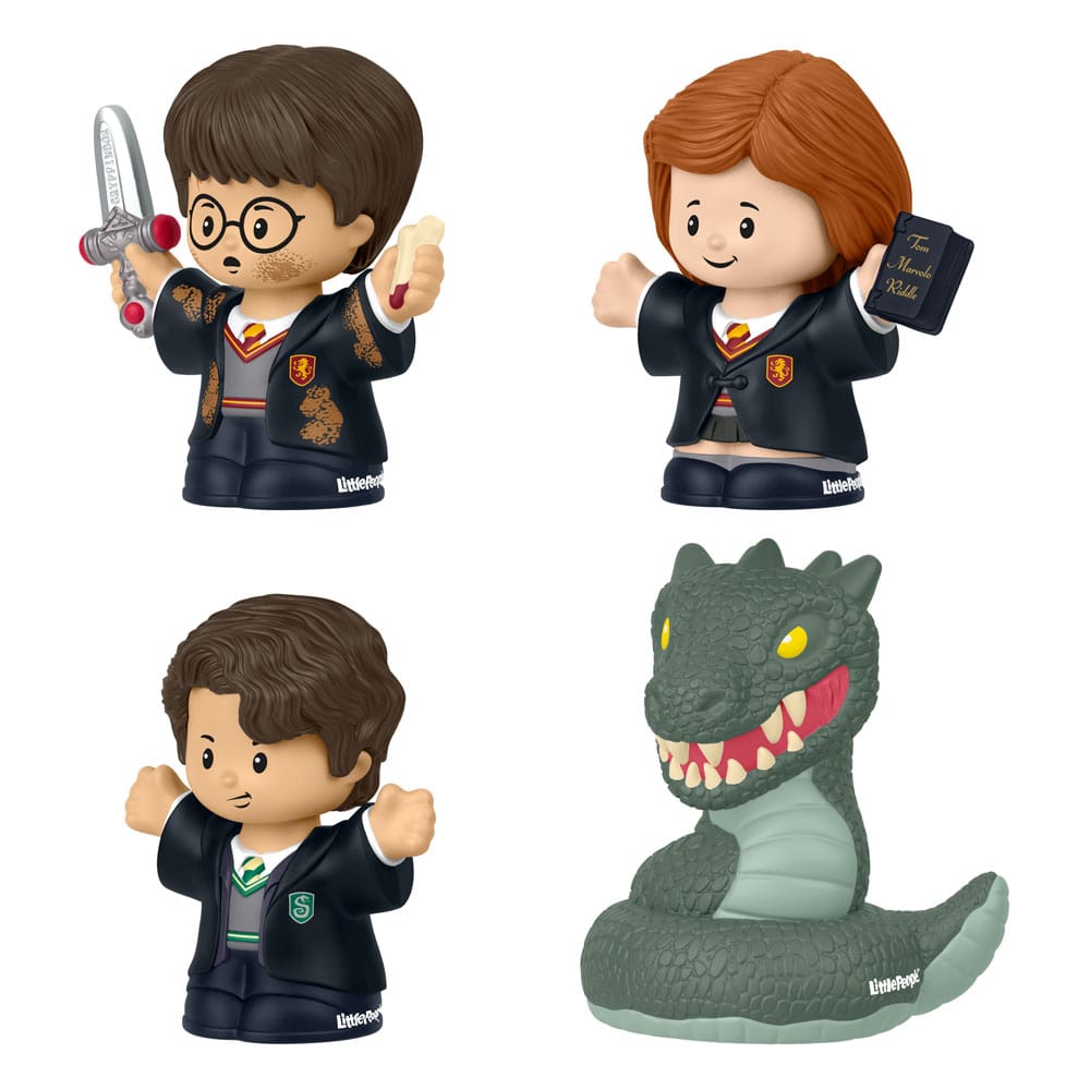 Harry Potter Little People Collector Minifiguren 4er-Pack Der Kammer des Schreckens 6 cm