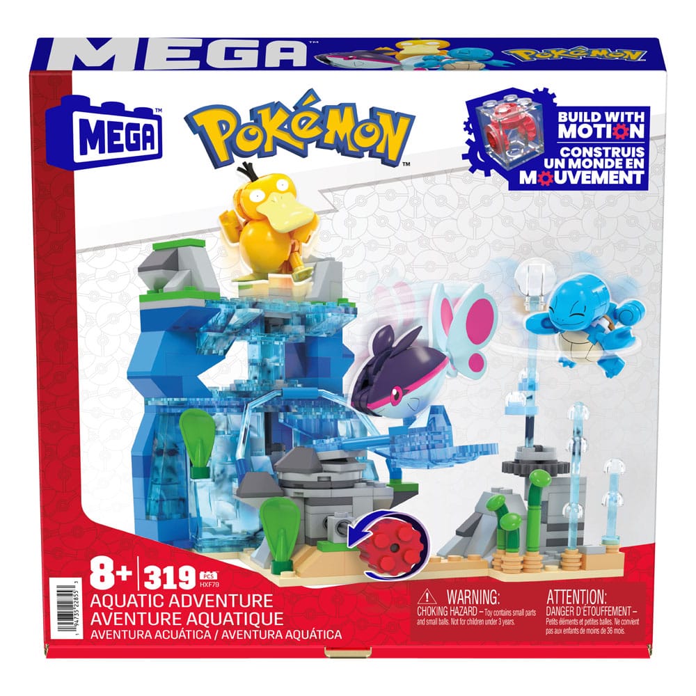 Pokémon MEGA Bauset Wasserabenteuer